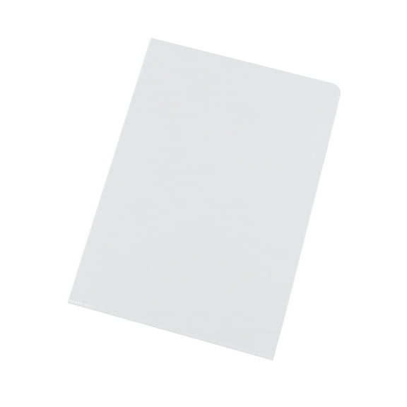 Rofhy A4 Single-Page Folder,Report Folder L Type Plastic Folder Project Pockets Transparent Clear Document Folder 1Pcs forA4 Paperplastic Paper Jacket Sleeves In Assorted Project Folders