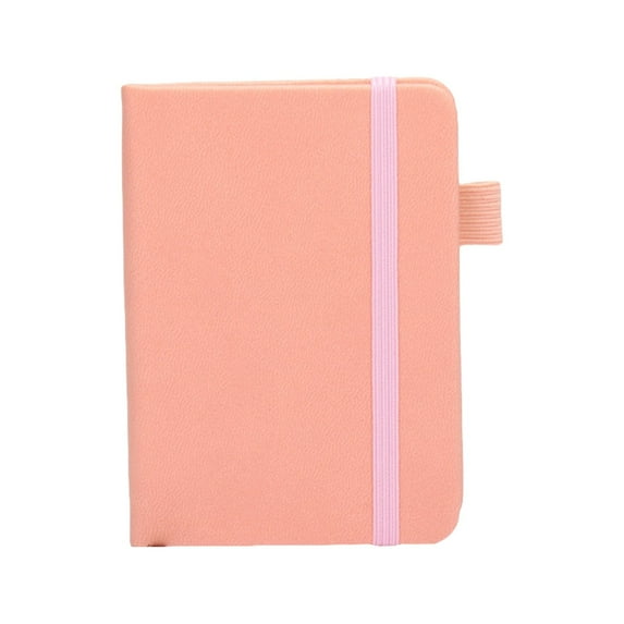 Rofhy Macaron-Colored Notebook Pocket Small Notebook Journals Mini Cute Memo Notepad Hardcover College Ruled Lined Journals with Pen Holder 1Xa7 Skin-Feel Line Notebook Pocket Notebook