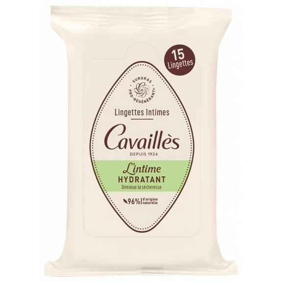 Rogé Cavaillès Moisturizing Intimate Wipes 15 Wipes