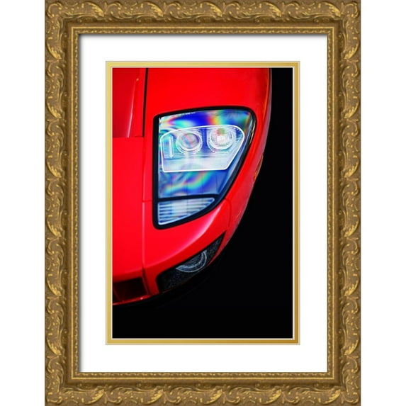 Rogan, Mark 11x14 Gold Ornate Wood Framed with Double Matting Museum Art Print Titled - Ford GT 2005