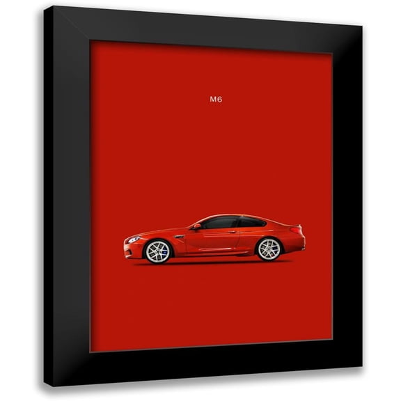 Rogan, Mark 12x14 Black Modern Framed Museum Art Print Titled - BMW M6