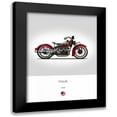 thumbnail image 1 of Rogan, Mark 12x14 Black Modern Framed Museum Art Print Titled - Indian Four 1940, 1 of 5