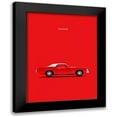 thumbnail image 1 of Rogan, Mark 12x14 Black Modern Framed Museum Art Print Titled - Mercury Cougar 1973, 1 of 5