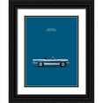 thumbnail image 1 of Rogan, Mark 12x14 Black Ornate Wood Framed with Double Matting Museum Art Print Titled - Ford Mustang Shelby GT500-KR 1, 1 of 4