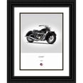 thumbnail image 1 of Rogan, Mark 12x14 Black Ornate Wood Framed with Double Matting Museum Art Print Titled - Indian Chief Type 347 1947, 1 of 4