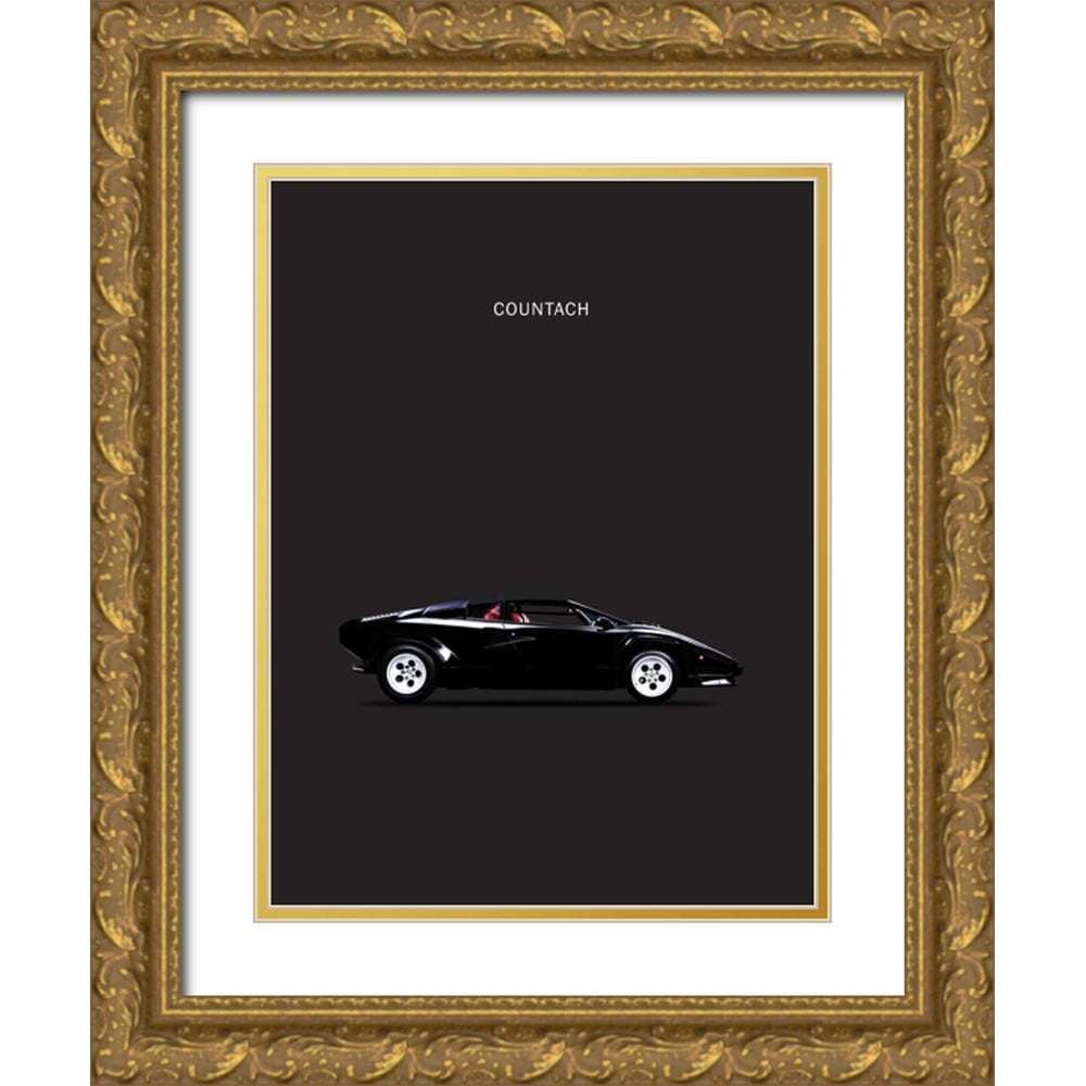 Rogan, Mark 12x14 Gold Ornate Wood Framed with Double Matting Museum ...