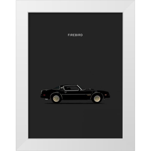Rogan, Mark 12x14 White Modern Wood Framed Museum Art Print Titled - Firebird 78