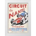 thumbnail image 1 of Rogan, Mark 13x18 White Modern Wood Framed Museum Art Print Titled - Circuit De Nantes 1946, 1 of 4