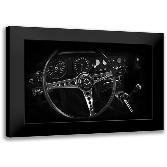 Rogan, Mark 14x11 Black Modern Framed Museum Art Print Titled - Int Jaguar EType Photo4