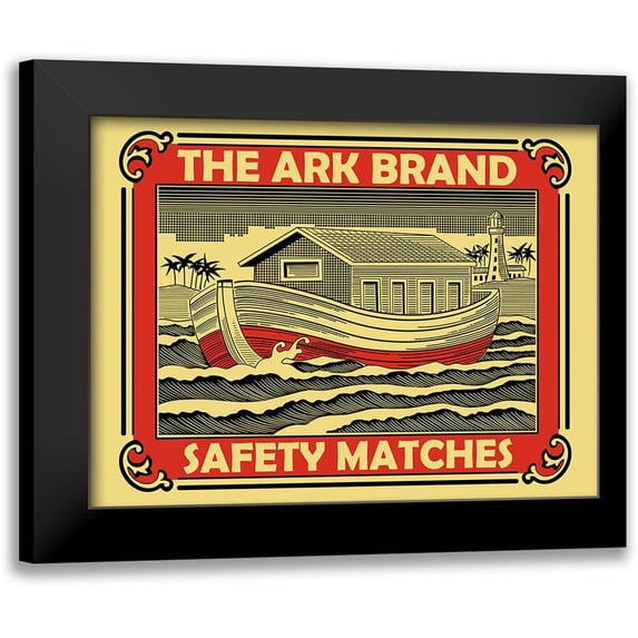 Rogan, Mark 14x12 Black Modern Framed Museum Art Print Titled - The Ark Brand