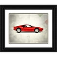 thumbnail image 1 of Rogan, Mark 14x12 Black Ornate Wood Framed with Double Matting Museum Art Print Titled - Ferrari 288-GTO Berlinetta 198, 1 of 4