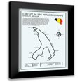 thumbnail image 1 of Rogan, Mark 15x18 Black Modern Framed Museum Art Print Titled - Spa-francorchamps Circuit, 1 of 5
