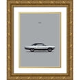thumbnail image 1 of Rogan, Mark 15x18 Gold Ornate Wood Framed with Double Matting Museum Art Print Titled - Plymouth GTX Coupe 1969, 1 of 4
