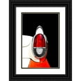 thumbnail image 1 of Rogan, Mark 17x24 Black Ornate Wood Framed with Double Matting Museum Art Print Titled - Mercury Montclair Detail 1956, 1 of 4
