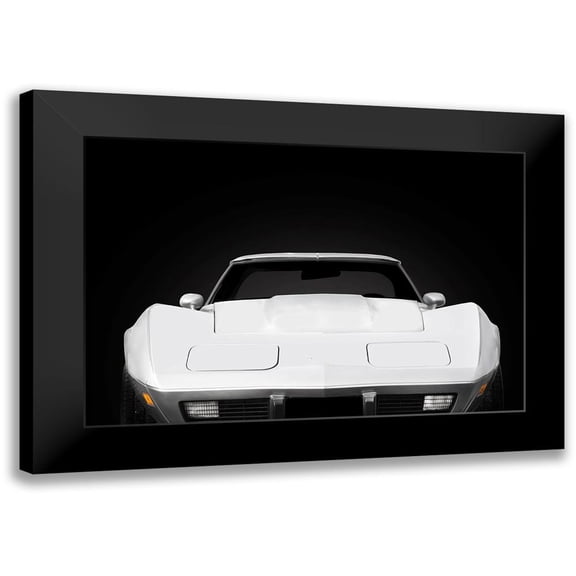 Rogan, Mark 18x13 Black Modern Framed Museum Art Print Titled - Chevrolet Corvette 1978