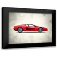thumbnail image 1 of Rogan, Mark 18x15 Black Modern Framed Museum Art Print Titled - Ferrari Testarossa 1996, 1 of 5