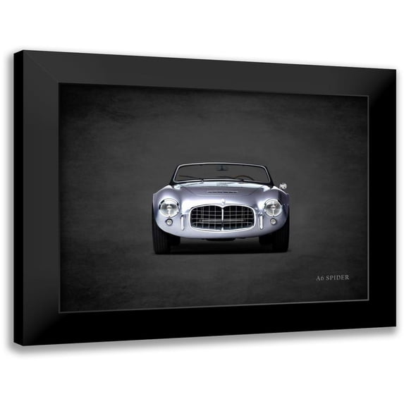 Rogan, Mark 18x15 Black Modern Framed Museum Art Print Titled - Maserati A6 Spider