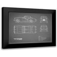 thumbnail image 1 of Rogan, Mark 18x15 Black Modern Framed Museum Art Print Titled - Triumph TR2-Grey, 1 of 5