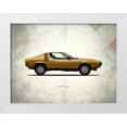 thumbnail image 1 of Rogan, Mark 18x15 White Modern Wood Framed Museum Art Print Titled - Alfa-Romeo Montreal 1972, 1 of 4