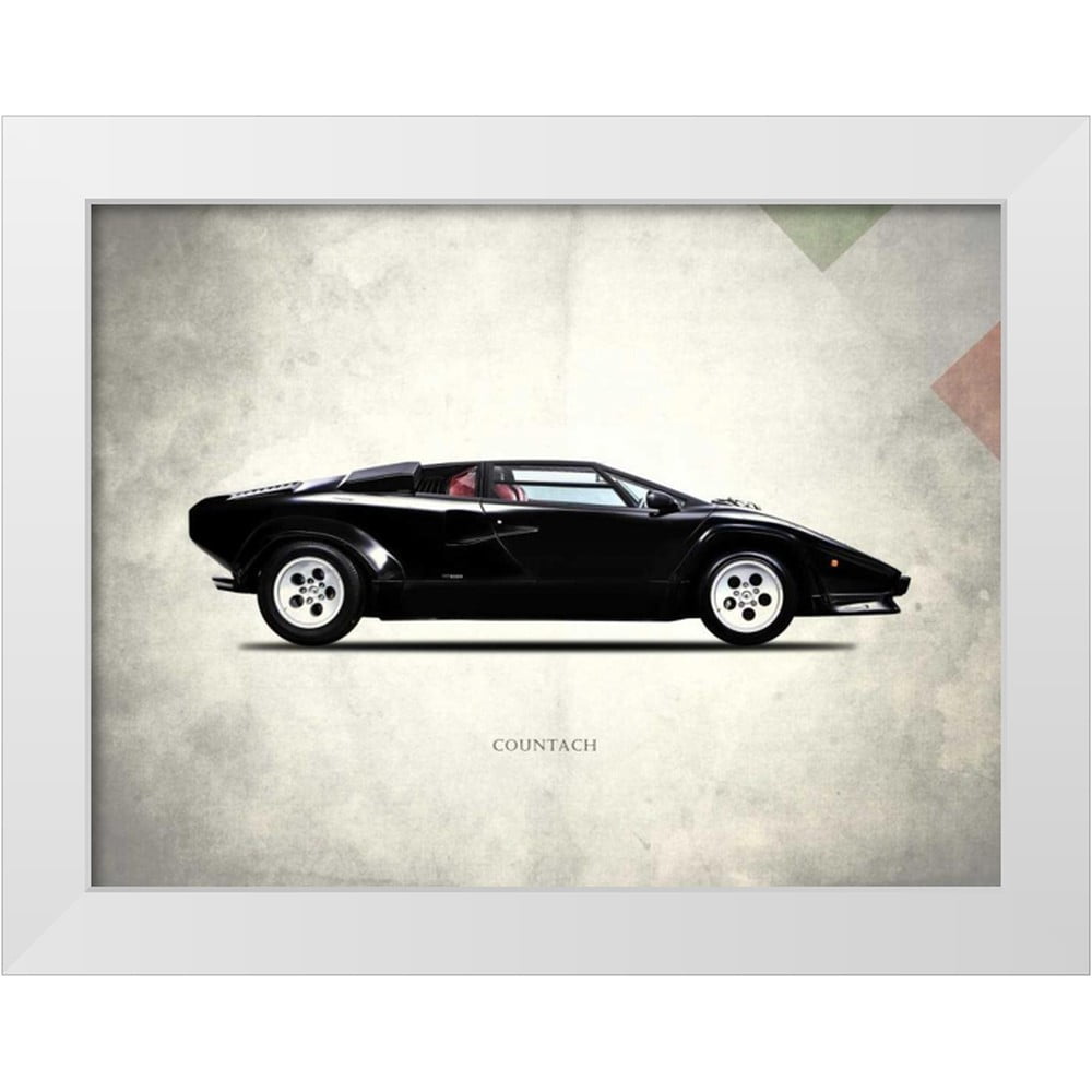 Rogan, Mark 18x15 White Modern Wood Framed Museum Art Print Titled ...