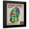thumbnail image 1 of Rogan, Mark 19x24 Black Modern Framed Museum Art Print Titled - Atom Robot, 1 of 5