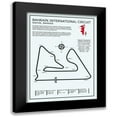 thumbnail image 1 of Rogan, Mark 19x24 Black Modern Framed Museum Art Print Titled - Bahrain Intl. Circuit, 1 of 5