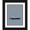 thumbnail image 1 of Rogan, Mark 19x24 Black Ornate Wood Framed with Double Matting Museum Art Print Titled - Mercedes 300SL 1960, 1 of 4