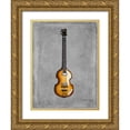 thumbnail image 1 of Rogan, Mark 19x24 Gold Ornate Wood Framed with Double Matting Museum Art Print Titled - Hofner Violin Bass 62, 1 of 4