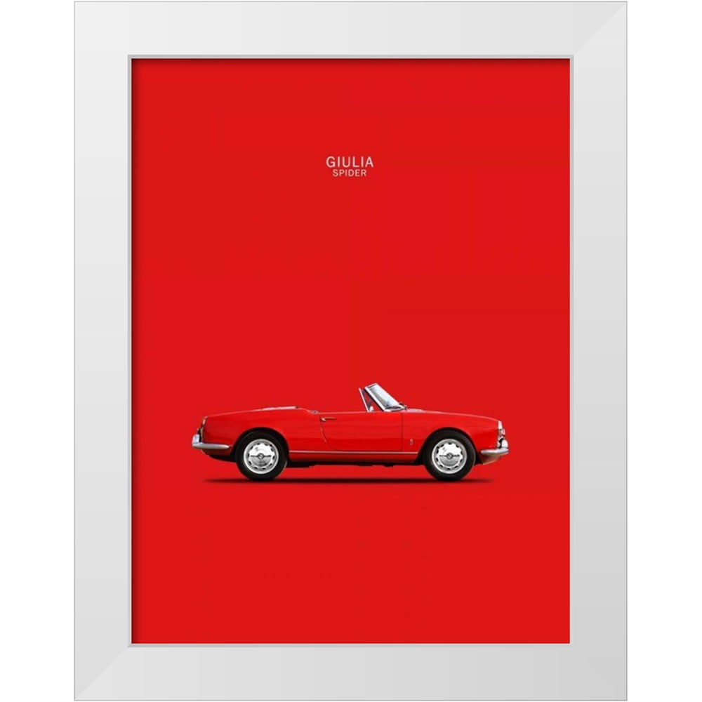 Rogan, Mark 19x24 White Modern Wood Framed Museum Art Print Titled ...