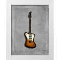 thumbnail image 1 of Rogan, Mark 19x24 White Modern Wood Framed Museum Art Print Titled - Gibson Firebird 65, 1 of 4