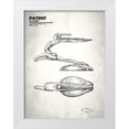 thumbnail image 1 of Rogan, Mark 19x24 White Modern Wood Framed Museum Art Print Titled - Radiator Ornament 1934, 1 of 4
