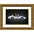 thumbnail image 1 of Rogan, Mark 24x17 Gold Ornate Wood Framed with Double Matting Museum Art Print Titled - Porsche 911 Turbo 997 2007, 1 of 4