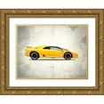 thumbnail image 1 of Rogan, Mark 24x19 Gold Ornate Wood Framed with Double Matting Museum Art Print Titled - Lamborghini Diablo 1988, 1 of 4