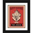 thumbnail image 1 of Rogan, Mark 25x32 Black Ornate Wood Framed with Double Matting Museum Art Print Titled - Joker Safety Matches, 1 of 4