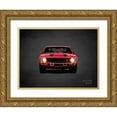 thumbnail image 1 of Rogan, Mark 32x25 Gold Ornate Wood Framed with Double Matting Museum Art Print Titled - Ford Mustang Shelby 1969, 1 of 4