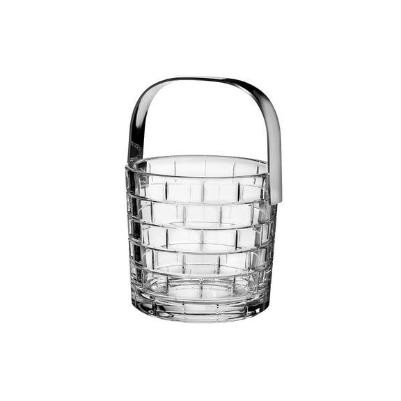 Rogaska Quoin Ice Bucket, Crystal