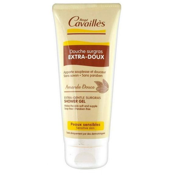 Roge Cavailles Extra-Gentle Surgras Shower Gel Sweet Almond 200ml