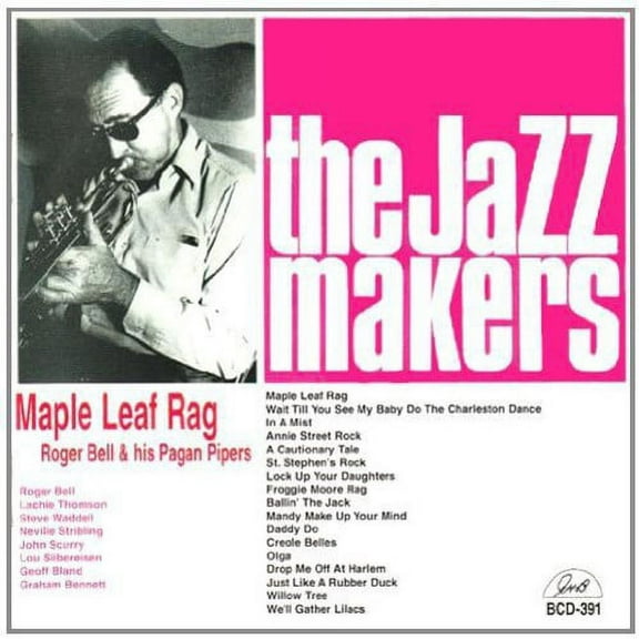 Roger Bell - Maple Leaf Rag - Jazz - CD