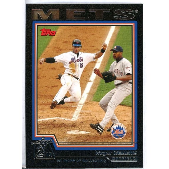 Roger Cedeno Card 2004 Topps Black #490