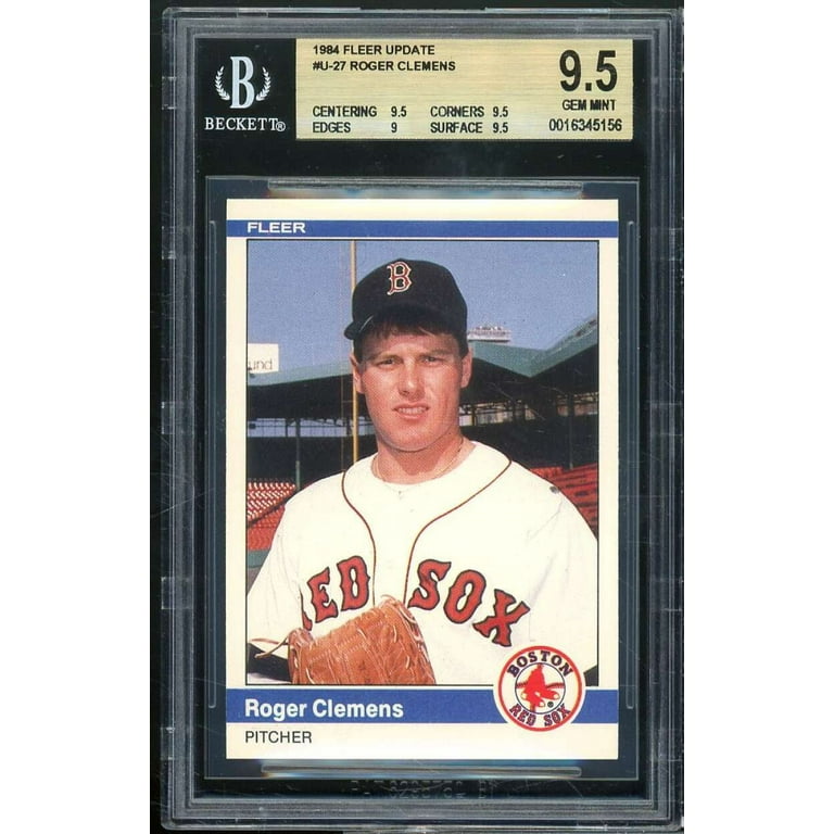 ROGER CLEMENS ROOKIE bgs9.5