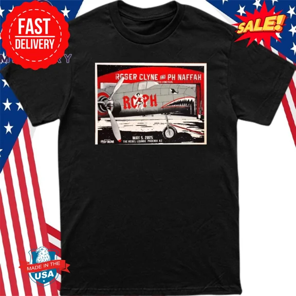 Roger Clyne The Rebel Lounge May 05 2025 Phoenix AZ T Shirt