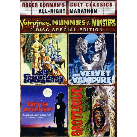 Roger Corman's Cult Classics: Vampires, Mummies & Monsters (DVD), Shout Factory, Horror