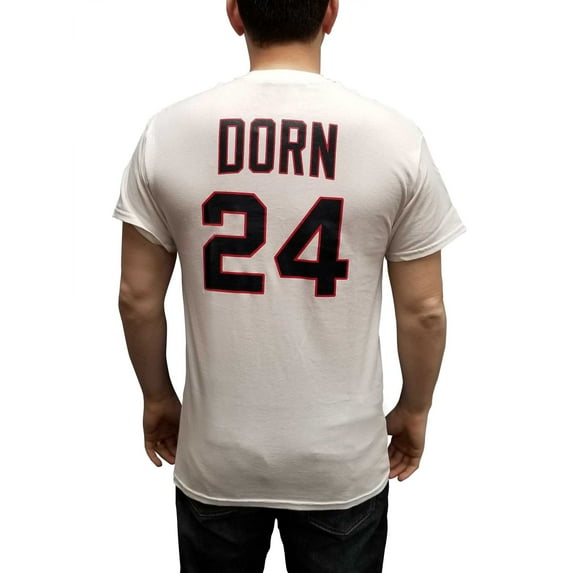 Roger Dorn #24 Jersey T-Shirt Baseball Movie Corbin Bernsen Costume Uniform Gift