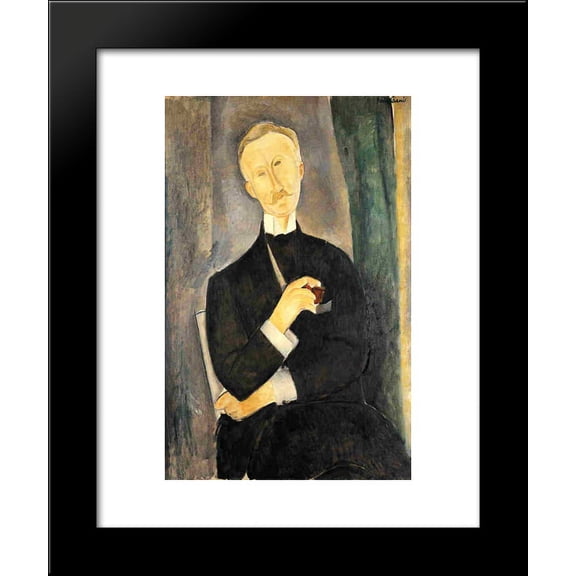Roger Dutilleul 20x24 Framed Art Print by Modigliani, Amedeo
