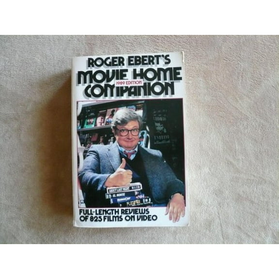 Pre-Owned Roger Ebert's Movie Home Companion, 1989 Edition: Full-Length Reviews of 875 Films on Cassette (Paperback) 0836262395 9780836262391
