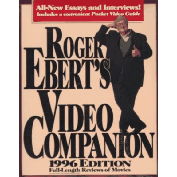 Pre-Owned Roger Ebert's Video Companion, 1996 Edition : Full Length Reviews of Movies (Plus Pocket Video Guide) 9780836204575