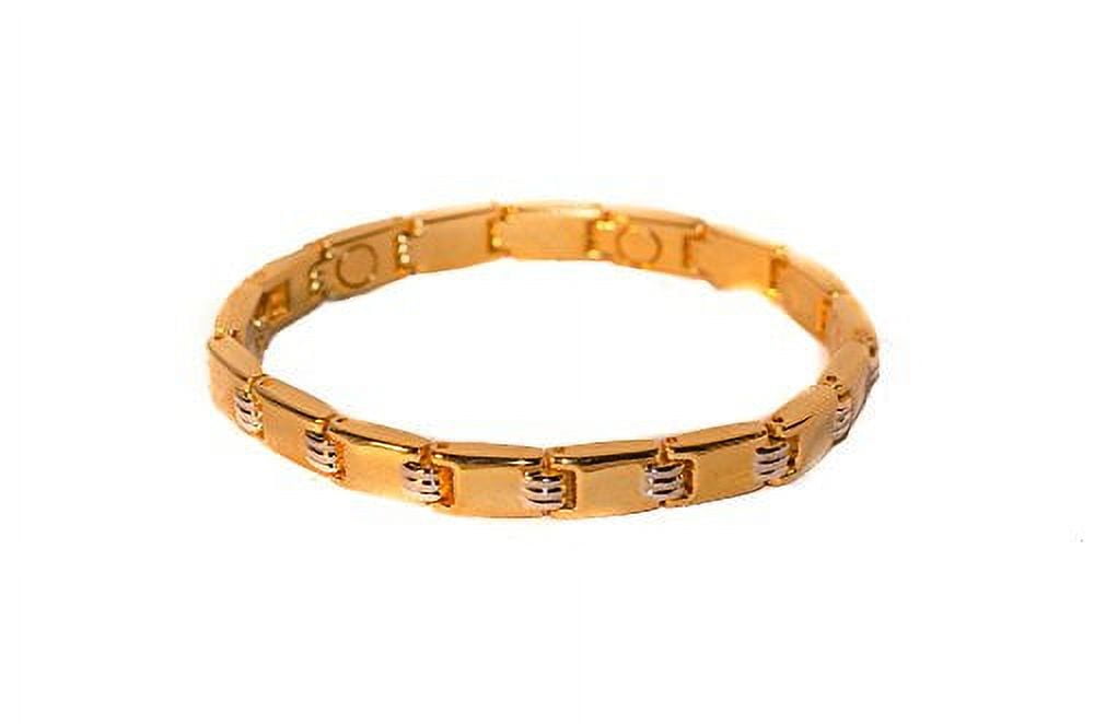 Roger Enterprises Womens Magnetic Link Bracelet with Powerful Multiple Magnets Beautiful Design