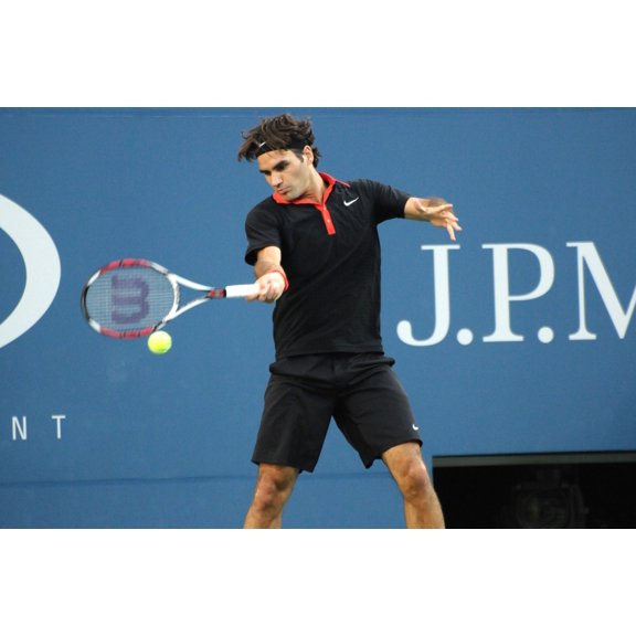 Roger Federer In Attendance For Us Open Men'S Final 2009 Tennis Tournament Usta Billie Jean King National Tennis