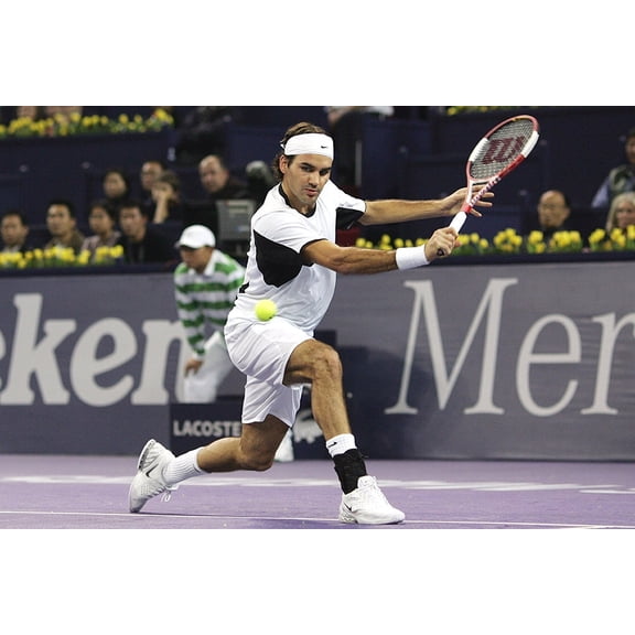 Roger Federer Poster Photo Celebrity Tennis Player Suitable For Living Room, Dining Room, Bedroom Decoration
