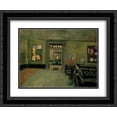 thumbnail image 1 of Roger Fry 2x Matted 24x20 Black Ornate Framed Art Print 'A Room (in the Second Post-Impressionist)', 1 of 2